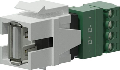 Attēls no Adapter USB Procab VCK625/W USB - 4 pin Zielony  (VCK625/W)