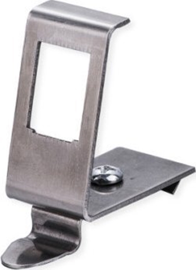 Picture of Roline DIN Rail Adapter, empty, 1x Keystone