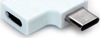 Picture of Adapter, USB 3.2 Gen 2, Type C - C, M/F, 90° ROLINE