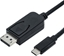 Attēls no Roline Type C - DisplayPort Cable, M/M, 2 m