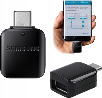 Picture of Adapter USB Samsung GH98-41289A USB-C - USB Czarny  (GH98-41289A)