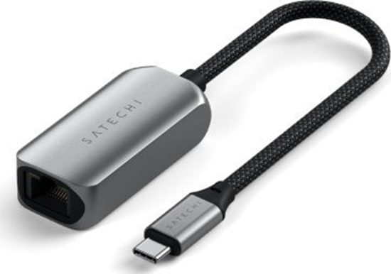 Изображение Adapter USB Satechi USB-C - RJ-45 Srebrny  (STH112)