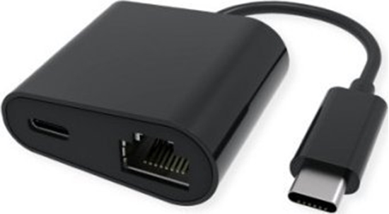 Picture of Adapter USB TRITON VALUE Konwerter USB 3.2 Gen 2 typu C na Gigabit Ethernet + 1x port PD