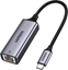 Attēls no Adapter USB Ugreen CM199 USB-C - RJ45 Szary  (50737B)