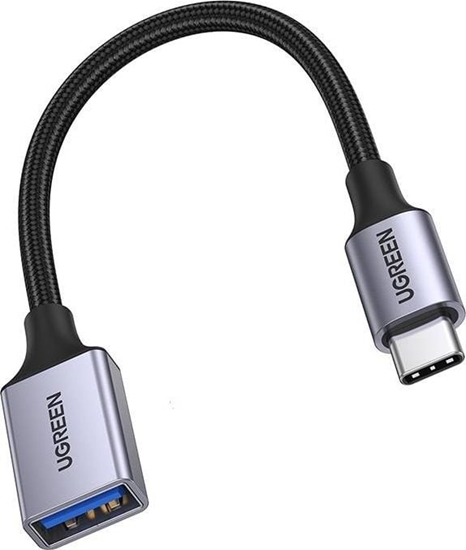 Picture of Adapter USB Ugreen US378 USB-C - USB Szary  (UGR1090GRY)