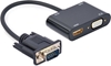 Picture of Adapteris Gembird VGA Male - HDMI Female 0.15m Black