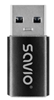 Picture of Adapteris Savio AK-81 USB-A to USB-C Black