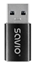 Изображение Adapteris Savio AK-81 USB-A to USB-C Black