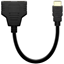 Attēls no Adapteris Savio HDMI Splitter Male - 2 x HDMI Female