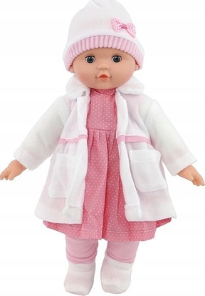 Изображение Adar Lalka 40cm dziewczynka z dwikiem w kurteczce mówi i piewa po polsku 412873-534100