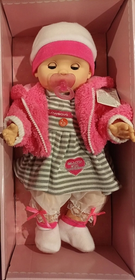 Picture of Adar Lalka dziewczynka 40cm z dwikiem w pudeku 530003