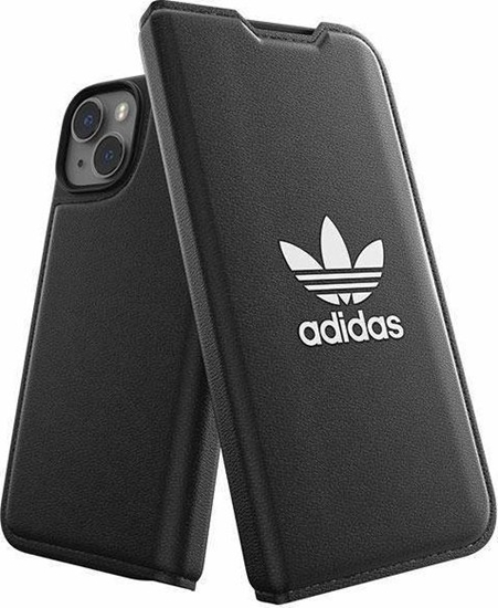 Picture of Adidas Adidas OR Booklet Case BASIC iPhone 14 6.1" czarno biay/black white 50181