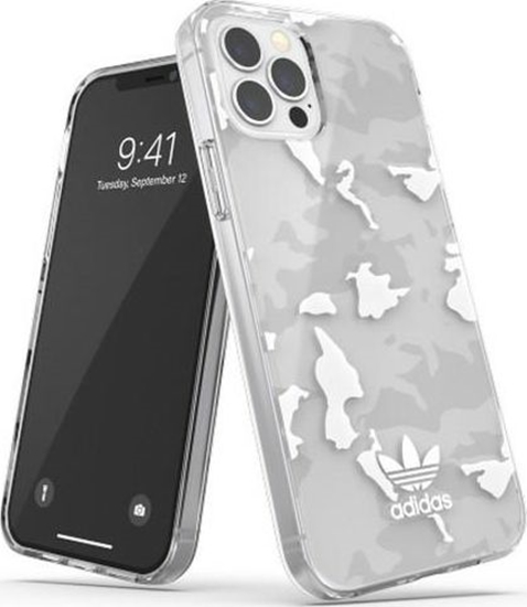 Picture of Adidas Adidas OR SnapCase Camo iPhone 12/12 Pro przezroczysty/biay 43705