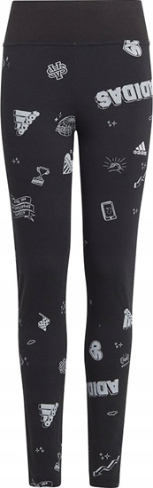 Picture of Adidas Legginsy adidas JG Bluv Q3 Tight girls Jr IA1567
