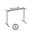Picture of Adjustable Height Table Frame Up Up Bjorn, Gray