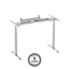 Picture of Adjustable Height Table Frame Up Up Bjorn, White