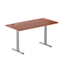 Picture of Adjustable Height Table Up Up Bjorn Gray, Table top M Dark Walnut