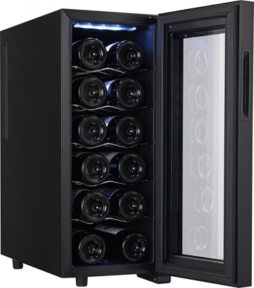 Изображение Adler | Beverage Pantry | AD 8083 | Energy efficiency class G | Free standing | Bottles capacity 12 | Black