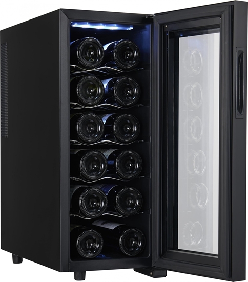 Изображение Adler | Beverage Pantry | AD 8083 | Energy efficiency class G | Free standing | Bottles capacity 12 | Black