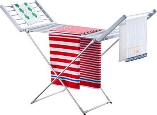 Picture of Adler | Foldable electric clothes drying rack | AD 7821 | Power 220 W | Silver/White | IP22