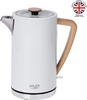 Picture of Adler | Kettle | AD 1347w | Electric | 2200 W | 1.5 L | Stainless steel | 360° rotational base | White