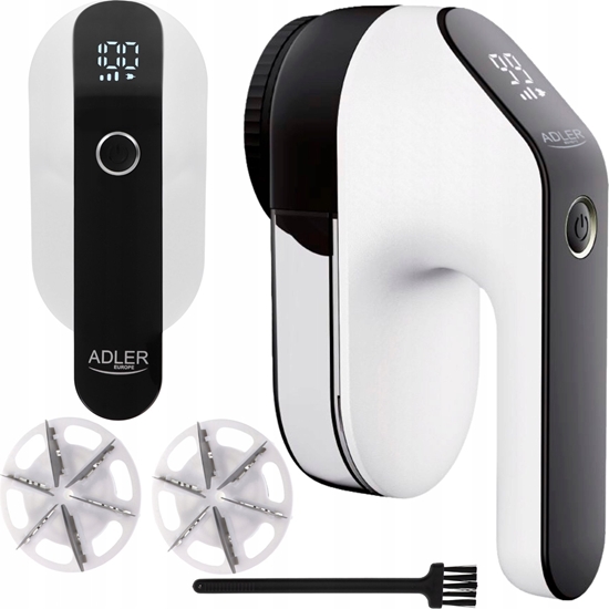 Picture of Adler | Lint remover LCD | AD 9618 | White/Black | Rechargeable battery