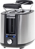 Picture of Adler Toaster AD 3214 Power 750 W, Number of slots 2, Housing material Stainless steel, Stainless steel/Black