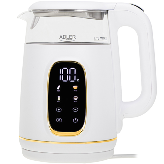 Изображение Adler AD 1305WG Electric kettle with temperature control 1.7L 2200W