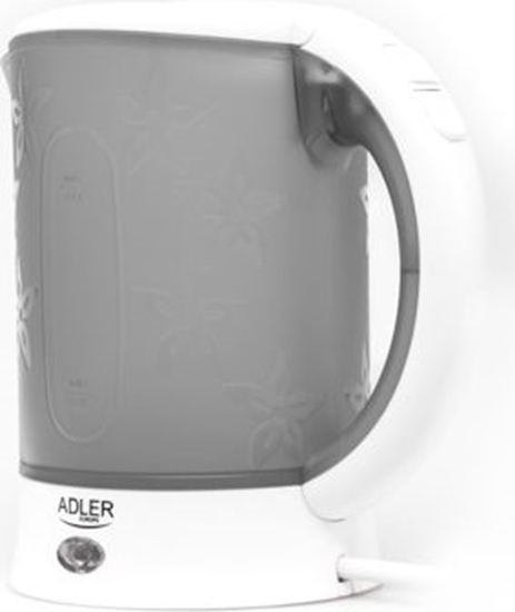 Picture of Adler | Travel Kettle | AD 1268 | Standard | 600 W | 0.6 L | Plastic | White