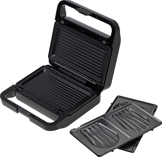 Picture of Opiekacz Adler Sandwich maker 2 in 1 | AD 3070b | 850 W | Number of plates 2 | Black