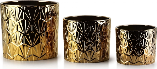 Picture of Affek Design NEVA Komplet 3 doniczek                 XL20xh19cm L16xh14cm M13xh12cm