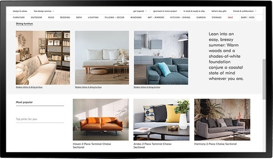 Picture of AG Neovo TX-4302 Digital signage flat panel 109.2 cm (43") LCD 400 cd/m² Full HD Black Touchscreen Windows 10 24/7