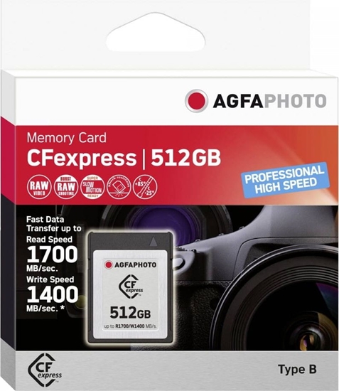 Picture of AgfaPhoto CFexpress        512GB Professional High Speed
