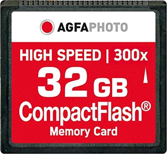 Picture of AgfaPhoto Compact Flash     32GB High Speed 300x MLC