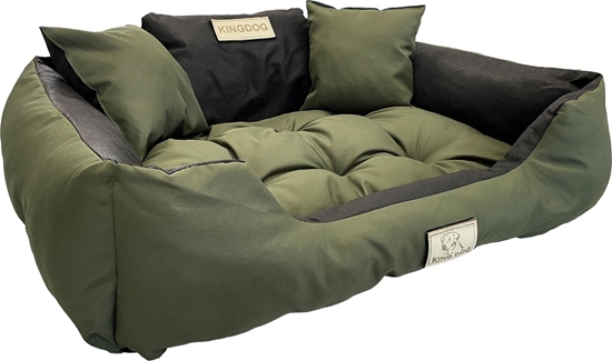 Picture of AIO FACTORY Legowisko personalizowane KINGDOG 55x45 zielone