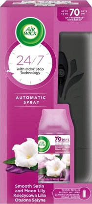 Attēls no Air Wick Freshmatic automatyczny odwieacz powietrza i wkad Ksiycowa Lilia Otulona Satyn 250 ml