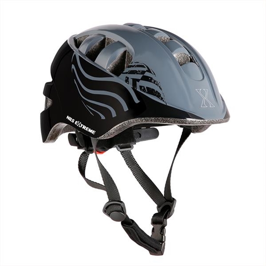 Picture of Aizsargķivere MTW08 BLACK SIZE. XS (48-55CM) HELMET NILS EXTEREME