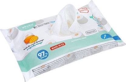 Attēls no Akuku A0030 PAPIER TOALETOWY NAWILANY 50SZT