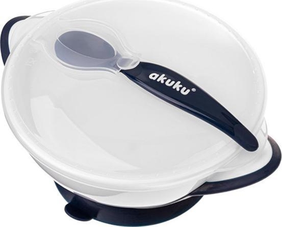 Picture of Akuku AKUKU Miseczka na Przyssawce z yeczk i Pokrywk