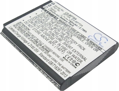 Picture of Akumulator Cameron Sino Akumulator Bateria Typu Bp-70a Slb-70a Do Samsung / Cs-bp70a