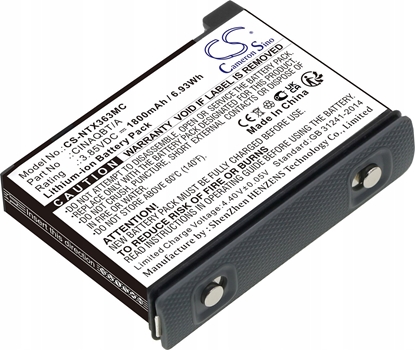 Picture of Akumulator Cameron Sino Akumulator Bateria Typu Cinaqbt/a Do Kamer Insta360 Insta 360 One X3 X 3 / Cs-ntx363mc