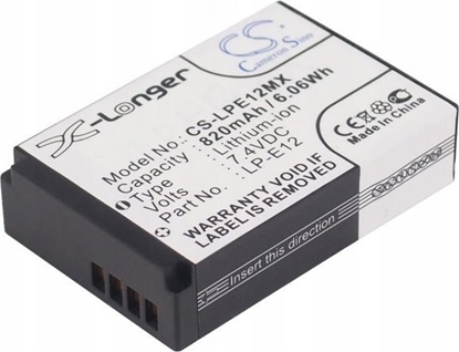 Picture of Akumulator Cameron Sino Akumulator Bateria Typu Lp-e12 / Lc-e12 Do Canon / Cs-lpe12mx