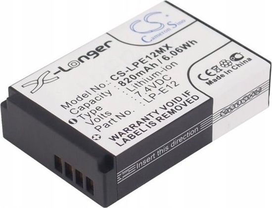 Picture of Akumulator Cameron Sino Akumulator Bateria Typu Lp-e12 / Lc-e12 Do Canon / Cs-lpe12mx
