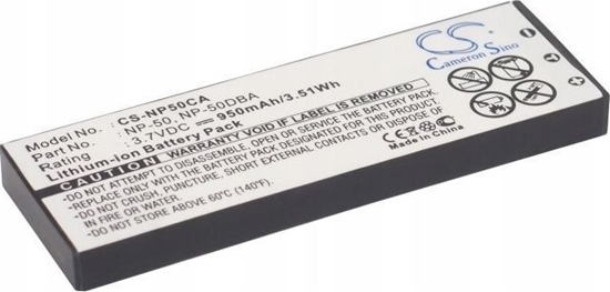 Picture of Akumulator Cameron Sino Akumulator Bateria Typu Np-50 / Np-50dba Do Casio / Cs-np50ca