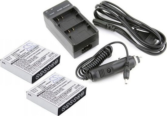 Picture of Akumulator Cameron Sino Zestaw adowarka + 2x Akumulator Az13-1 Xiaomi Yi