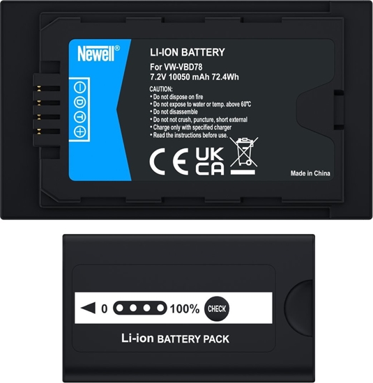 Picture of Akumulator Newell NEWELL NL3858 Akumulator zamiennik VW-VB78 do Panasonic