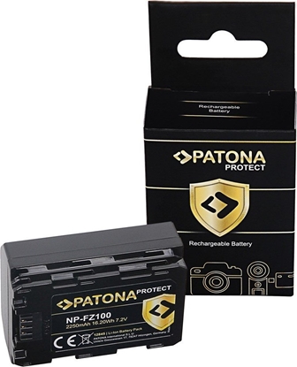 Picture of Akumulator Patona Akumulator Patona Protect NP-FZ100 2250mAh / 16,2Wh do Sony NP-FZ100 do Sony A7 III, A7R III, A9