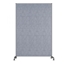 Attēls no Akustiskais telpas dalītājs BI-OFFICE, 100x150 cm, mobilais, pelēks