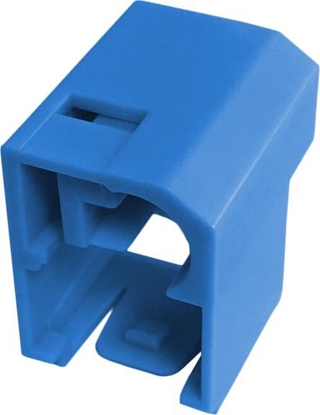 Изображение Alantec Blokada wtyku RJ45 przed nieautoryzowanym wypiciem, kolor niebieski (WT-BW-03)