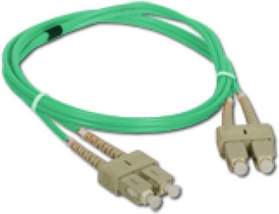 Picture of Alantec FO Patch cord MM OM3 SC-SC duplex 50/125 2.0m (FOC-SCSC-5MMD-2-3)